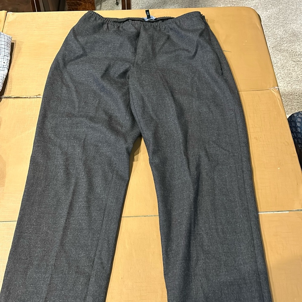 Eileen Fisher wool/spandex trouser